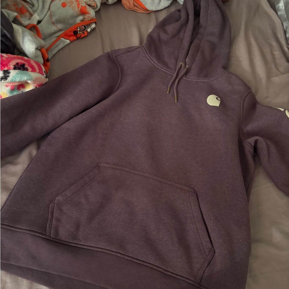 Carhartt Heathered Purple Hoodie